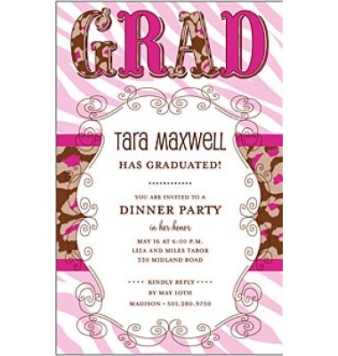 Graduation Party Invitation, New World Grad 